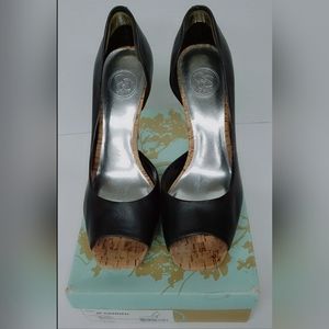 Sexy Jessica Simpson Leather Stilettos